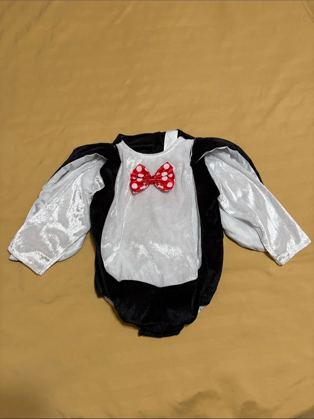 Waddles the Penguin Infant Costume - Black, White & Orange